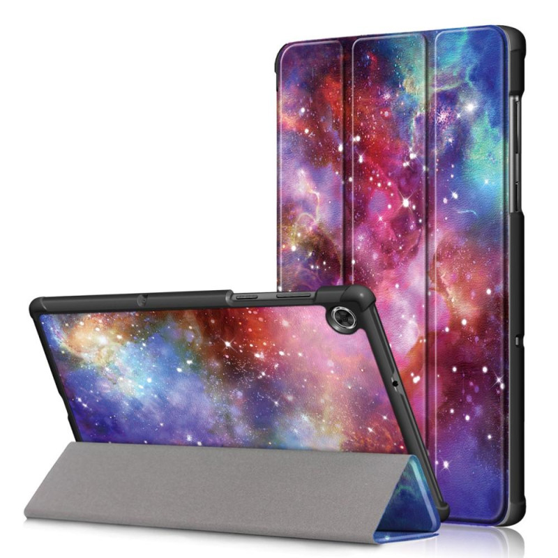 Tri - fold Stand Case for Lenovo Tab M10 FHD Plus - Galaxy