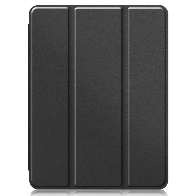 For iPad 12.9" 2020/2018 Tri - fold Stand Smart Tablet Case Cover - Black