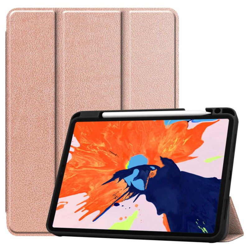 For iPad 12.9" 2020/2018 Tri - fold Stand Smart Tablet Suojakuori Kansi - Kulta