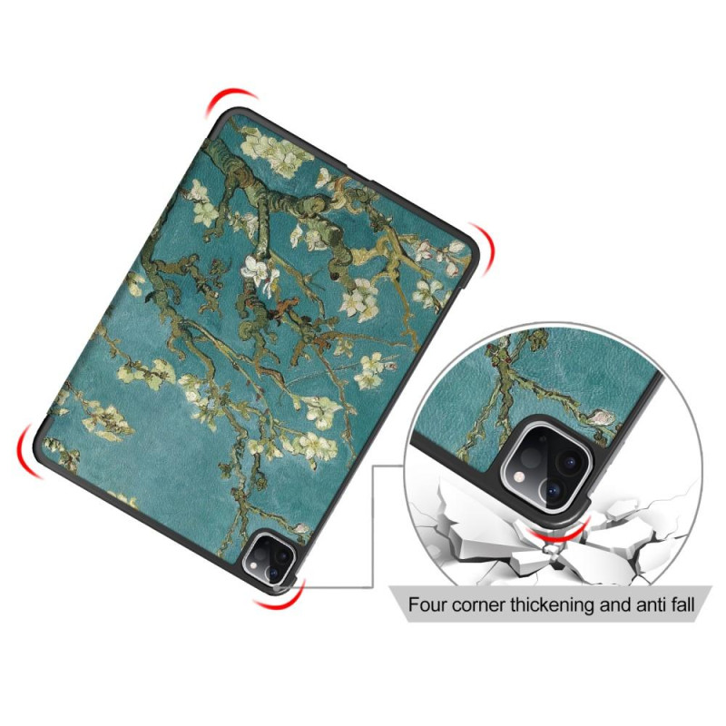 Tri - fold Suojakuori - iPad Pro 11 (2020) / (2018) - Peach Blossom