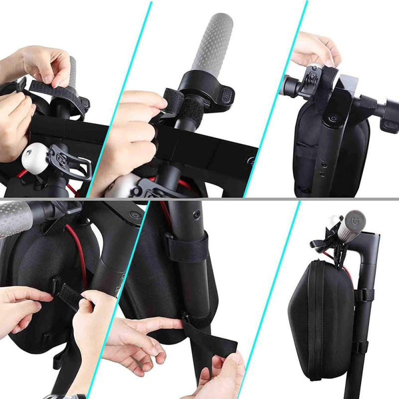 Veske til Xiaomi M365 Elektrisk Scooter Hard Shell - Svart