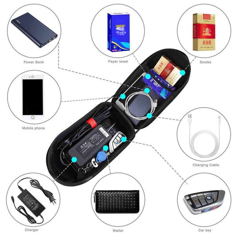 Scooter taske til Xiaomi M365 Electric Scooter Ninebot - Sort