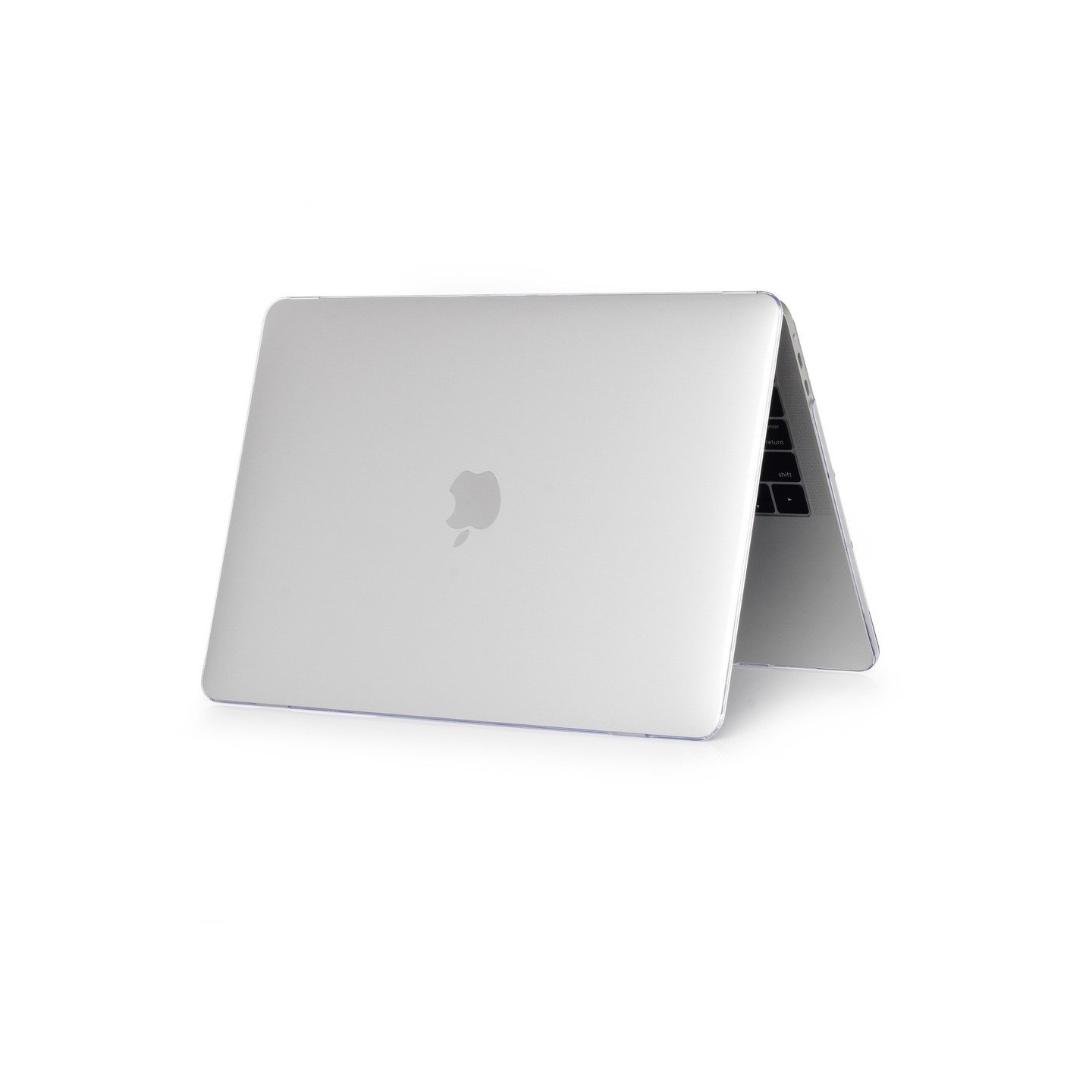MacBook Air 13.3" A1932 (2018) + Retina - model Case Plastic Transparant