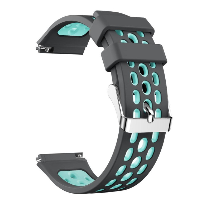 Soft Silicone Watch Strap - Huawei Watch GT 2e - Grey/Green