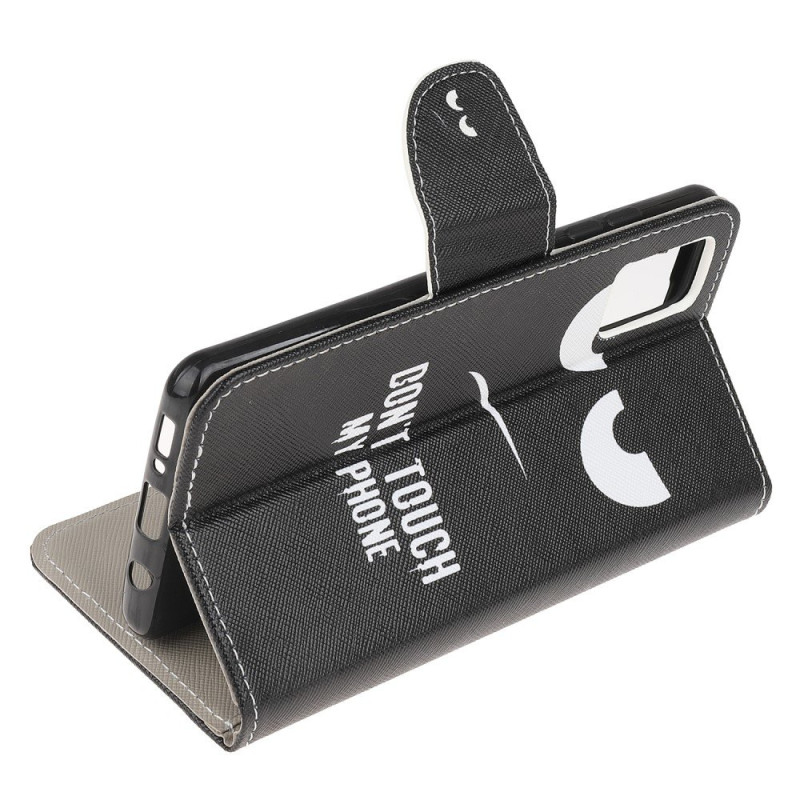 For Samsung Galaxy A51 Wallet Stand - Don't Touch My Phone