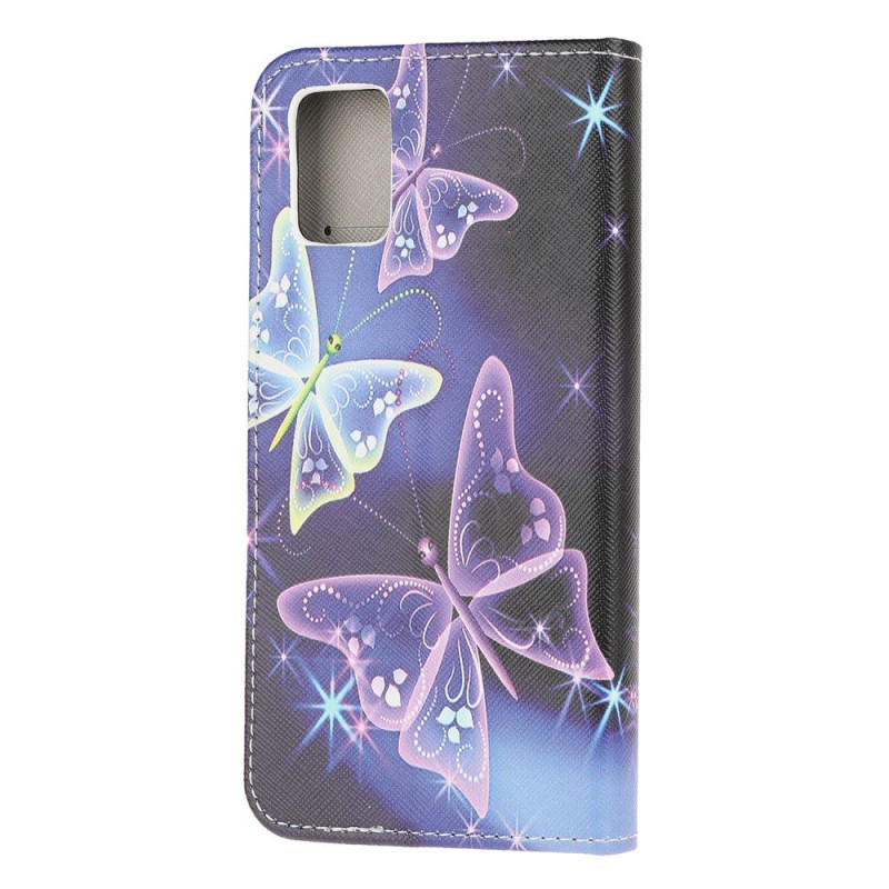 For Samsung Galaxy A51 Wallet Stand - Beautiful Butterfly