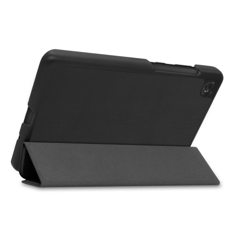 Pattern Tri - fold Stand Cover Lenovo Tab M7 (1 Gen) - Svart