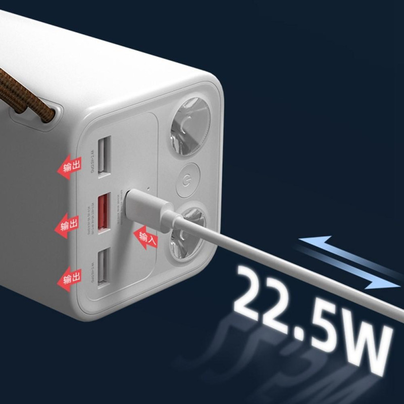 YOOBAO 50000mAh Powerbank SCP22.5W+PD20W Super hurtig oplader