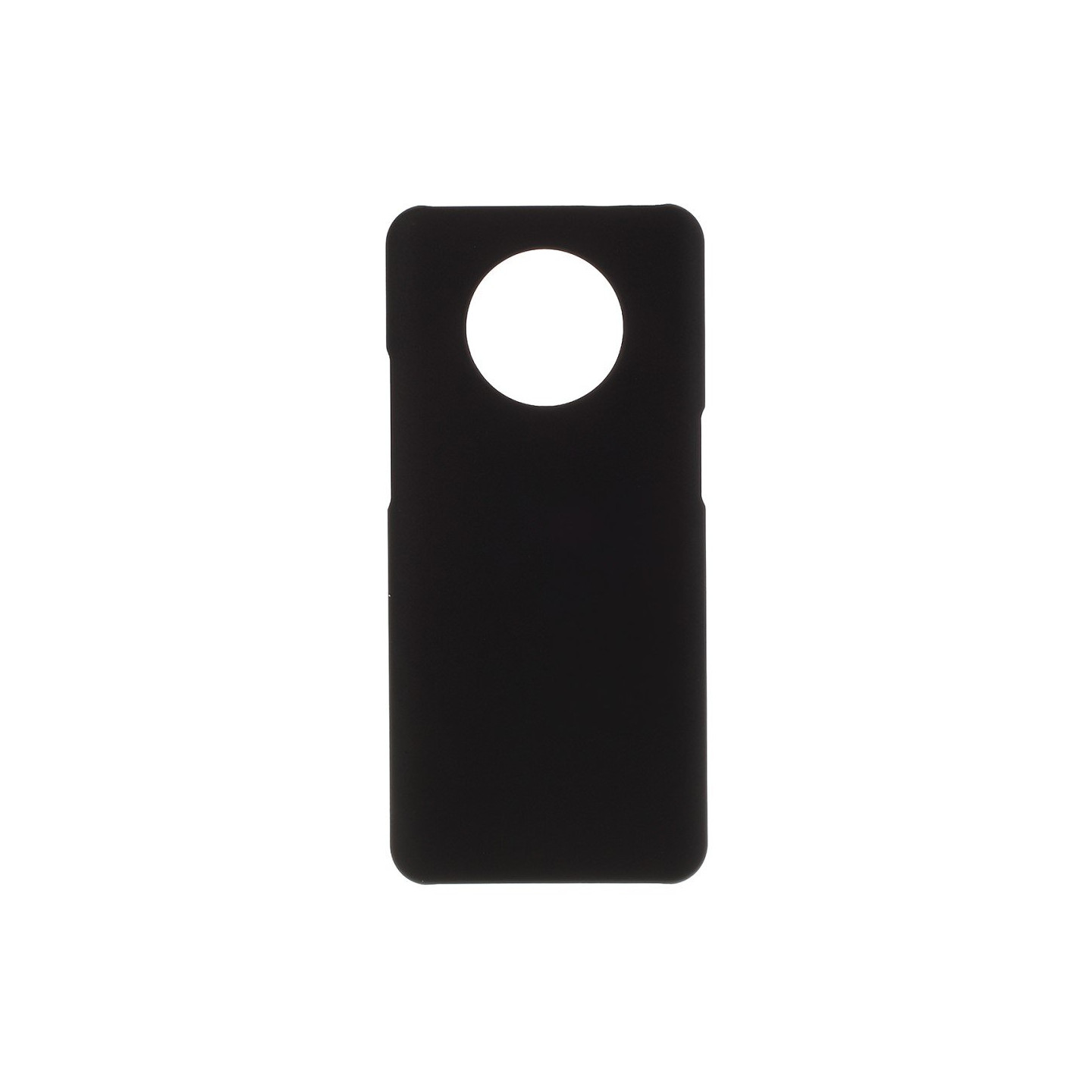 Rubberized Hard PC Phone Case for OnePlus 7T - Black
