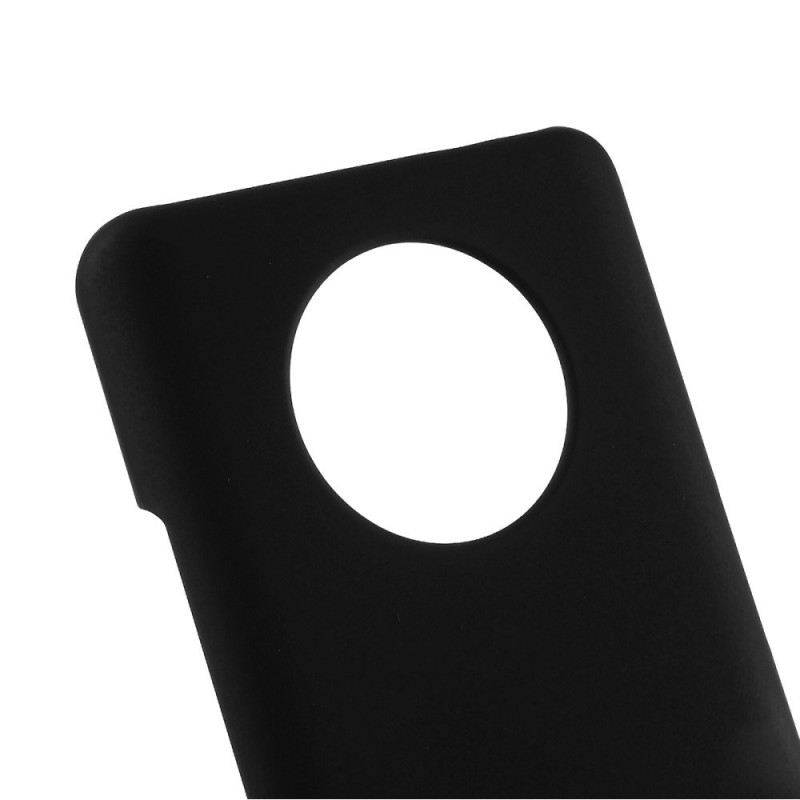 Rubberized Hard PC Phone Suojakuori - OnePlus 7T - Musta