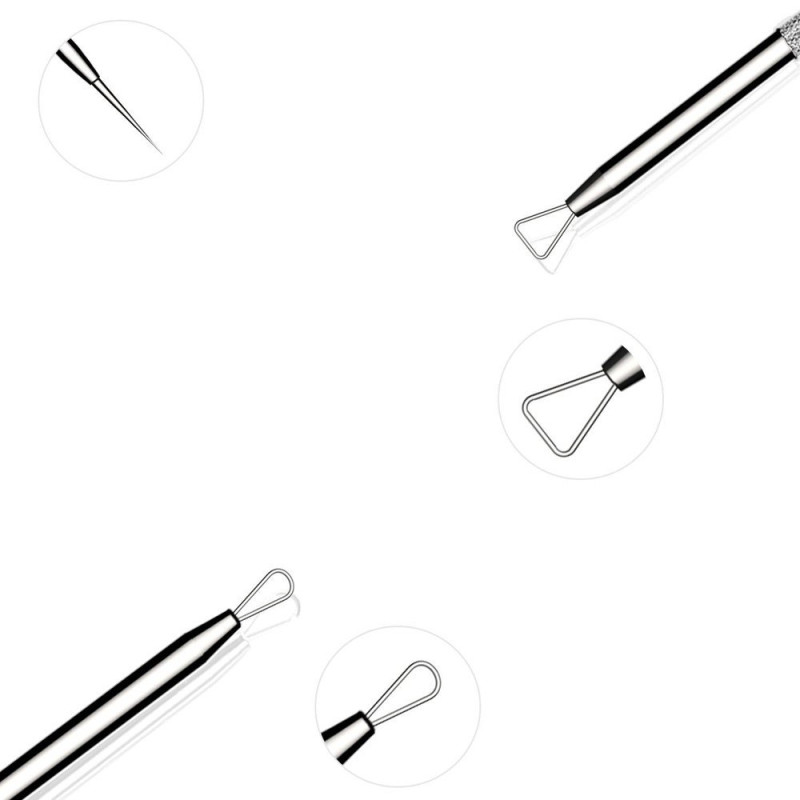 Blackhead Remover Pimple Comedone Extractor Tool Kit til fjernelse af acne