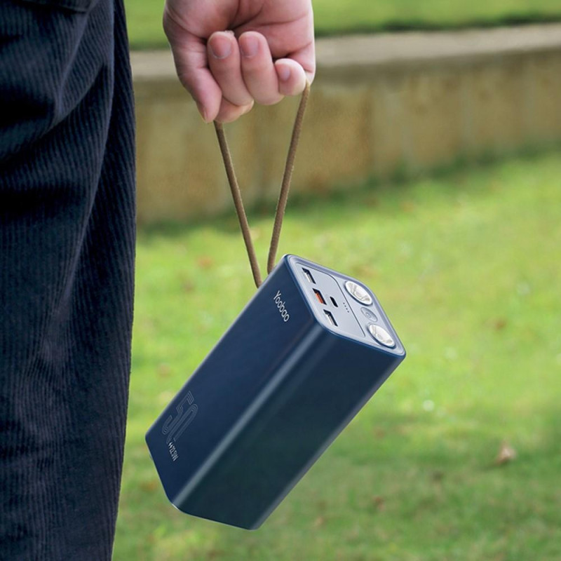 YOOBAO 50000mAh Powerbank SCP22.5W+PD20W Super hurtig oplader
