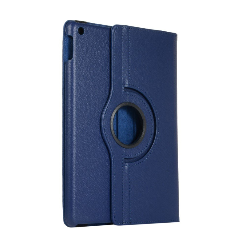 Apple iPad 10.2 2021/2020/2019 Litchi Texture Case - Dark Blue