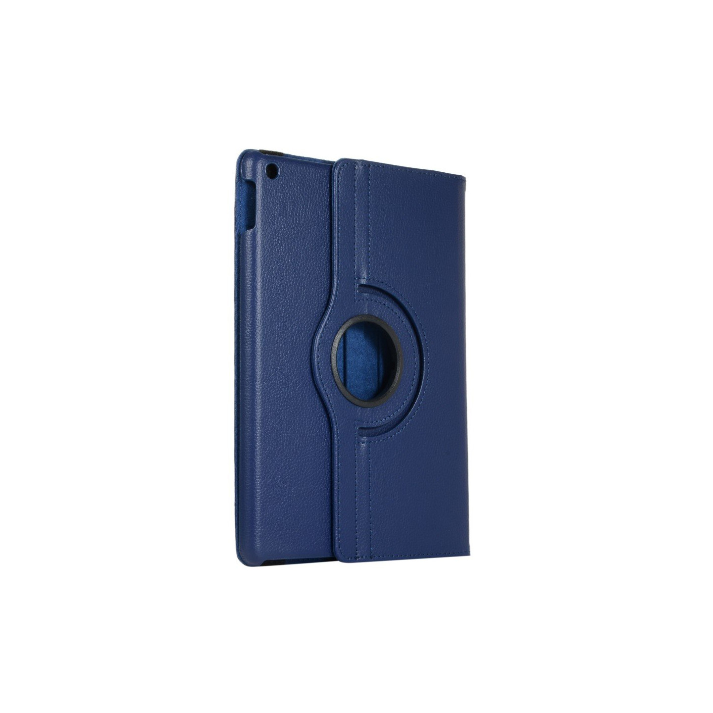 Apple iPad 10.2 2021/2020/2019 Litchi Texture Case - Dark Blue