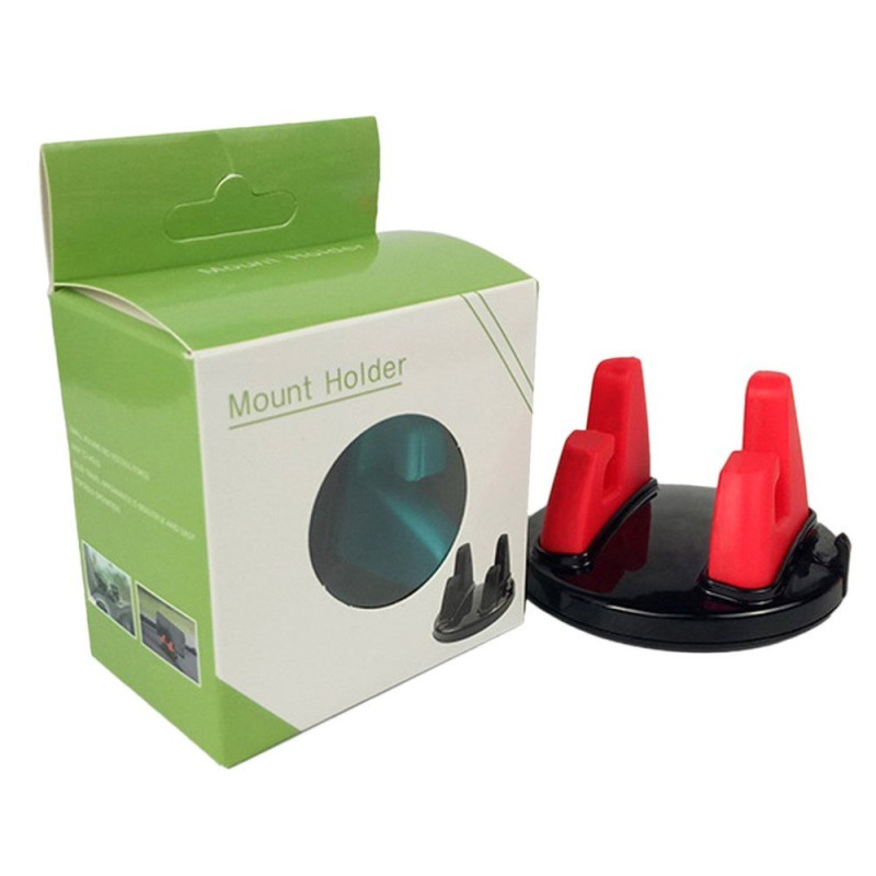 Soft Silicone 360 Degree Rotary Car/Desktop Mount Bracket