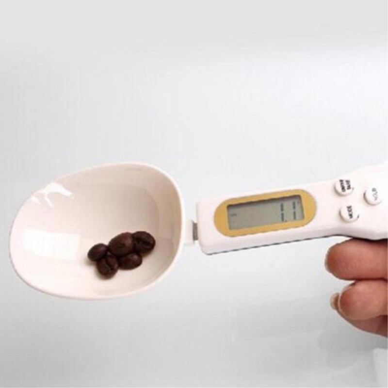 Digital skala skjeeskala 0,1 g til 500 gram - skje