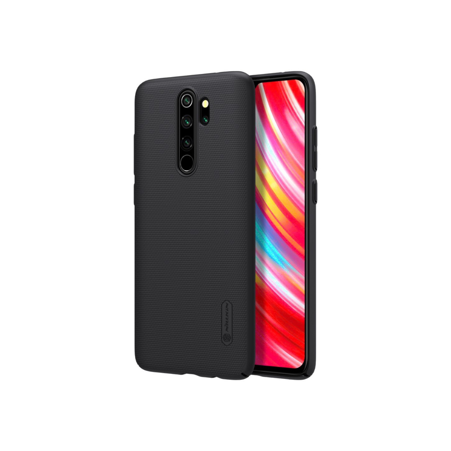 NILLKIN Frosted Hard Plastic Case for Xiaomi Note 8 Pro - Black