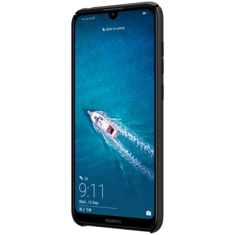 NILLKIN Huawei Y7 2019 Frostet Skall Hardt - Svart