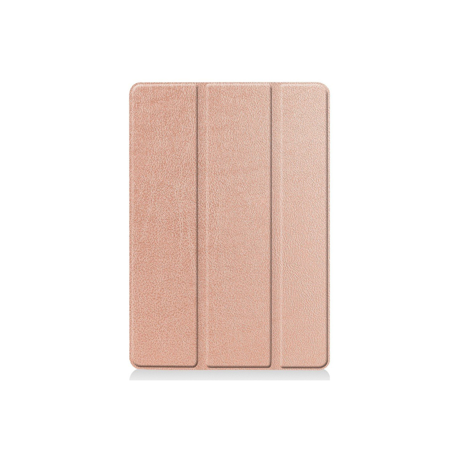 Apple iPad 10.2 2021/2020/2019 Trifoldbart Slim Fit Deksel - Rosa Gull