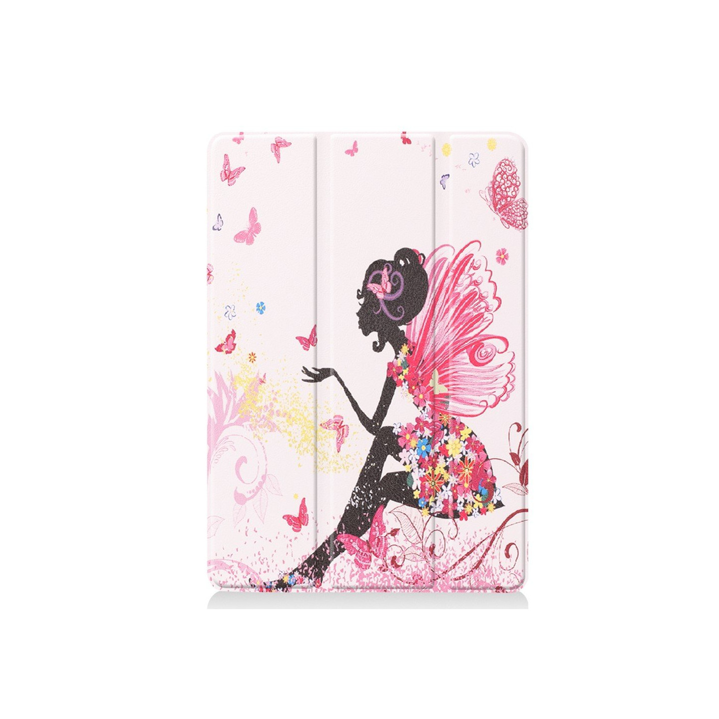 Apple iPad 10.2 (2019) Pattern PU Trifoldet Stand Tablet - Taske - Skønhed