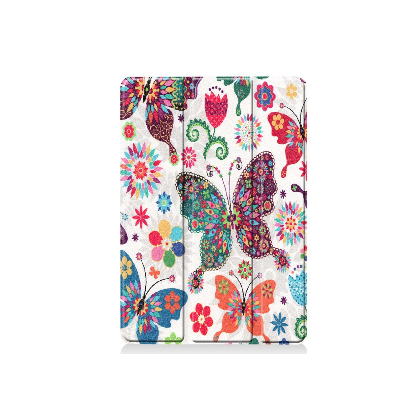 Apple iPad 10.2 Tri - fold Stand Tablet Case - Butterfly