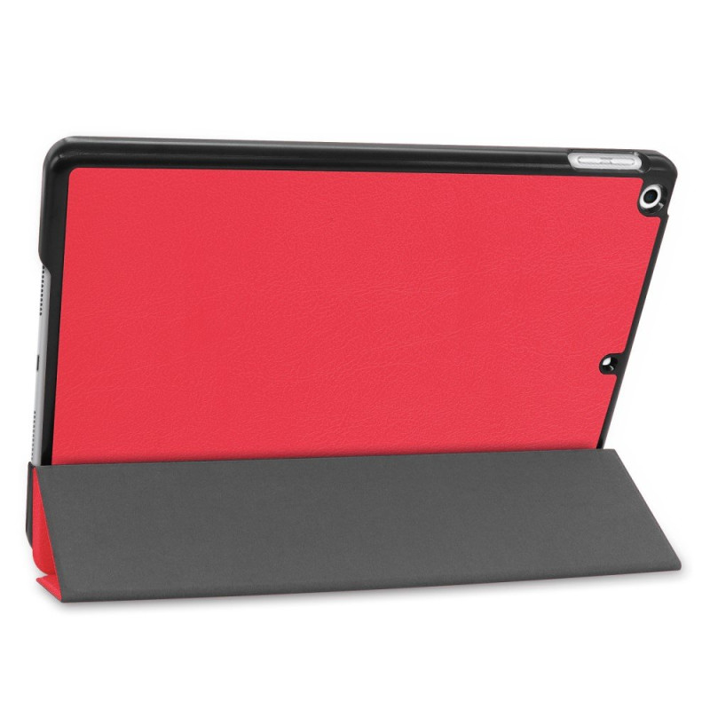 Apple iPad 10.2 2021/2020/2019 Tri - fold Stand Tablet Case - Red