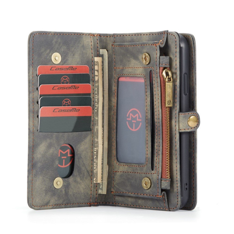 iPhone 11 CASEME Split Wallet Case - Gray