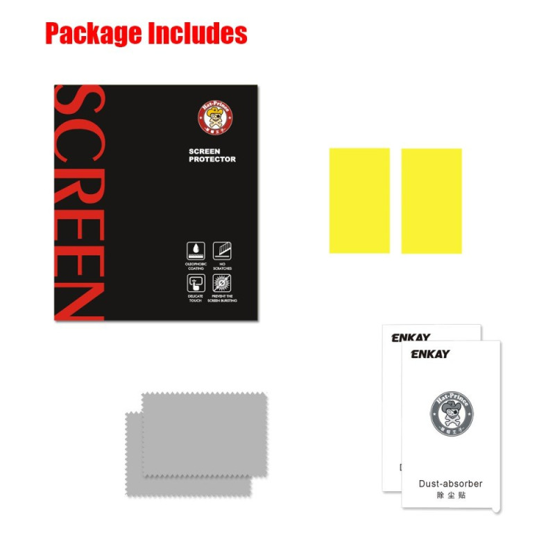 2 - pack HAT PRINCE Fitbit Charge 3 Soft Nano Super Skjermbeskytter