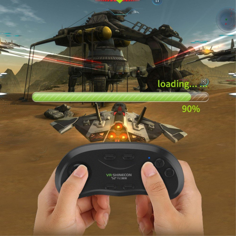 VR SHINECON Bluetooth Remote Control Game Handle Wireless Shutter