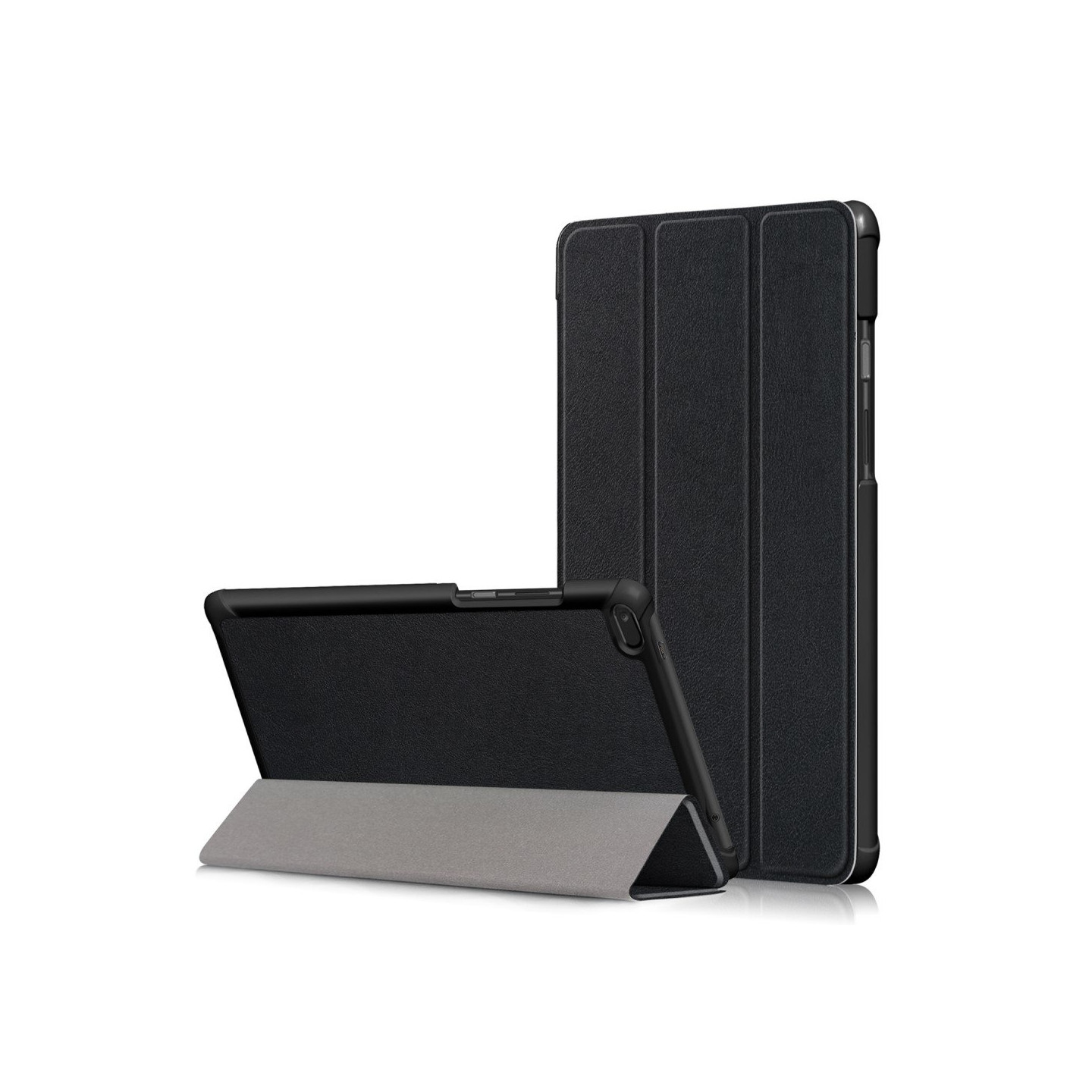 Tri - fold Cover til Lenovo Tab E8 - Sort