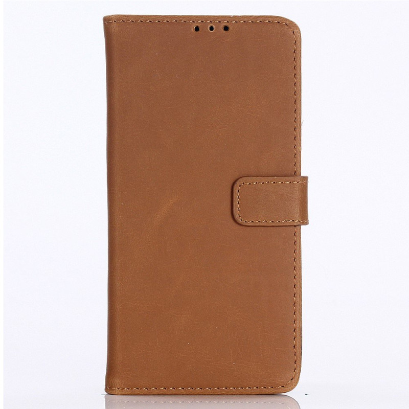 Crazy Horse Wallet Case for Samsung Galaxy Note 10 - Brown
