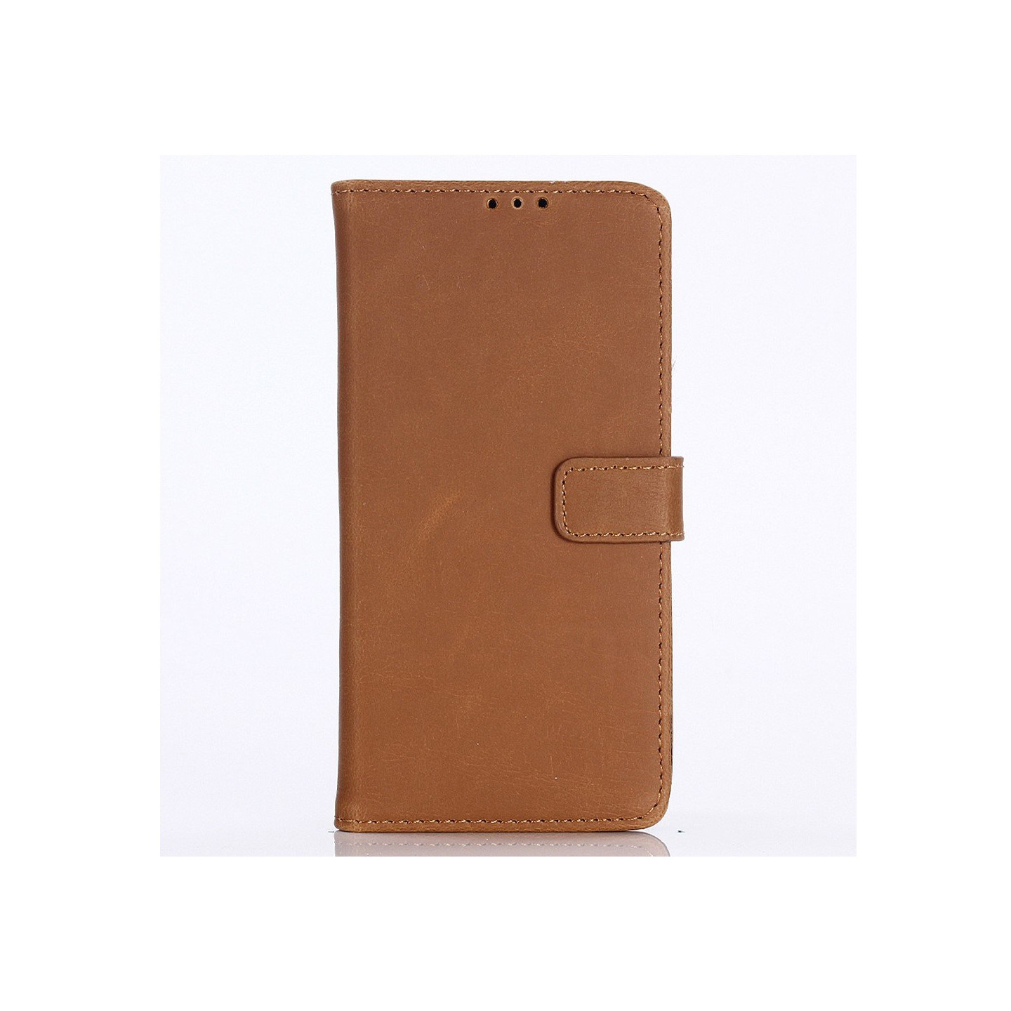 Crazy Horse Wallet Case for Samsung Galaxy Note 10 - Brown