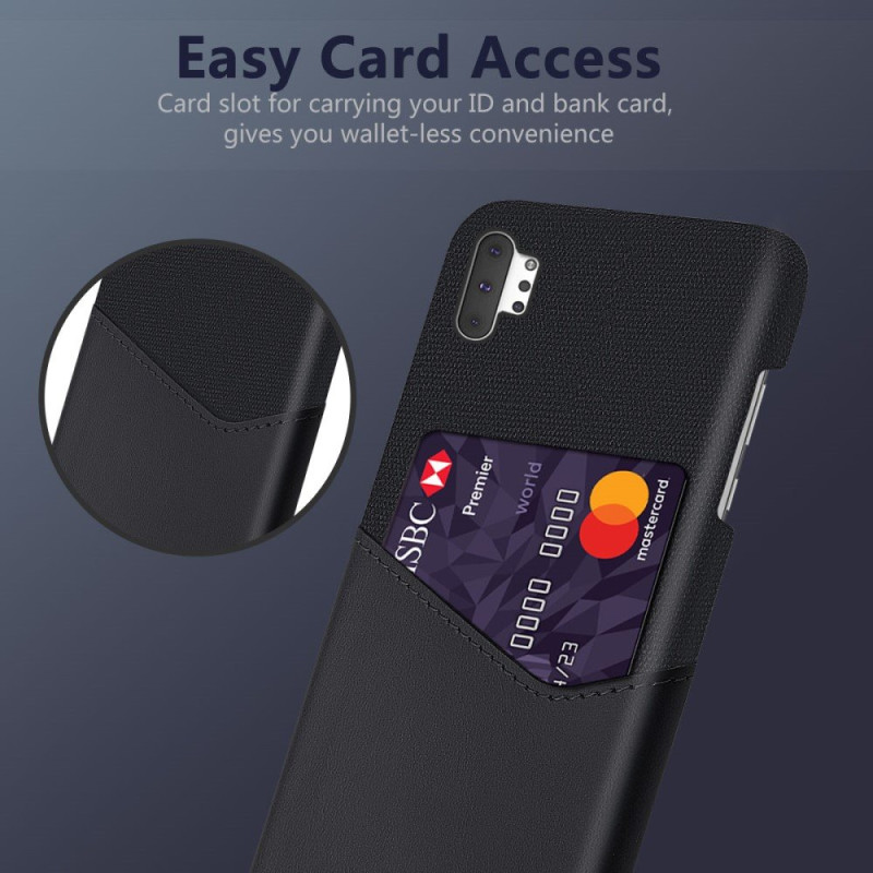 KSQ - kotelo korttipaikalla Samsung Galaxy Note 10 Plus - puhelimelle