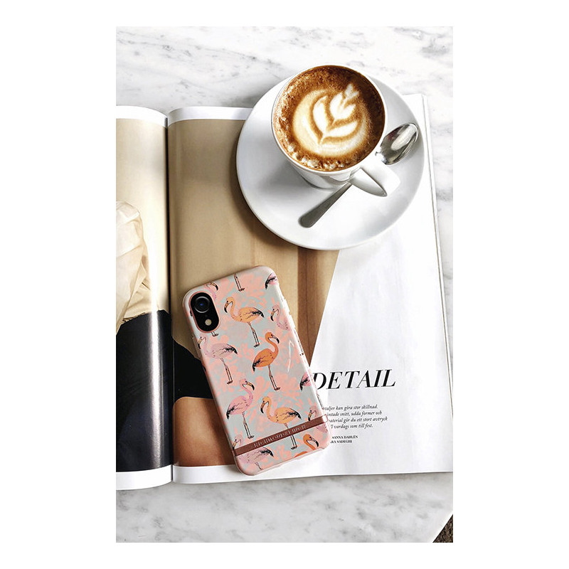 Richmond & Finch - deksel til iPhone XR - Rosa Flamingo