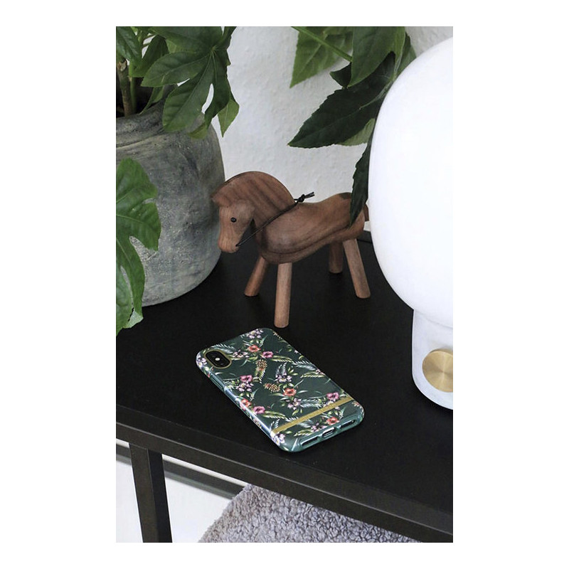 Richmond & Finch suojakuori to IPhone XS Max - Emerald Blossom