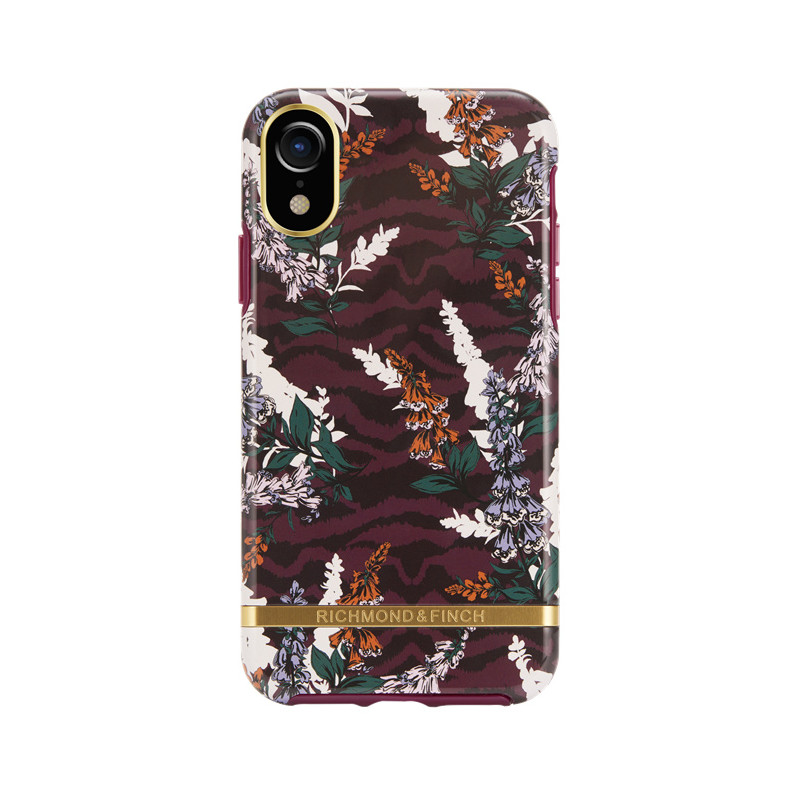 Richmond & Finch case to IPhone X / XS - Floral Zebra