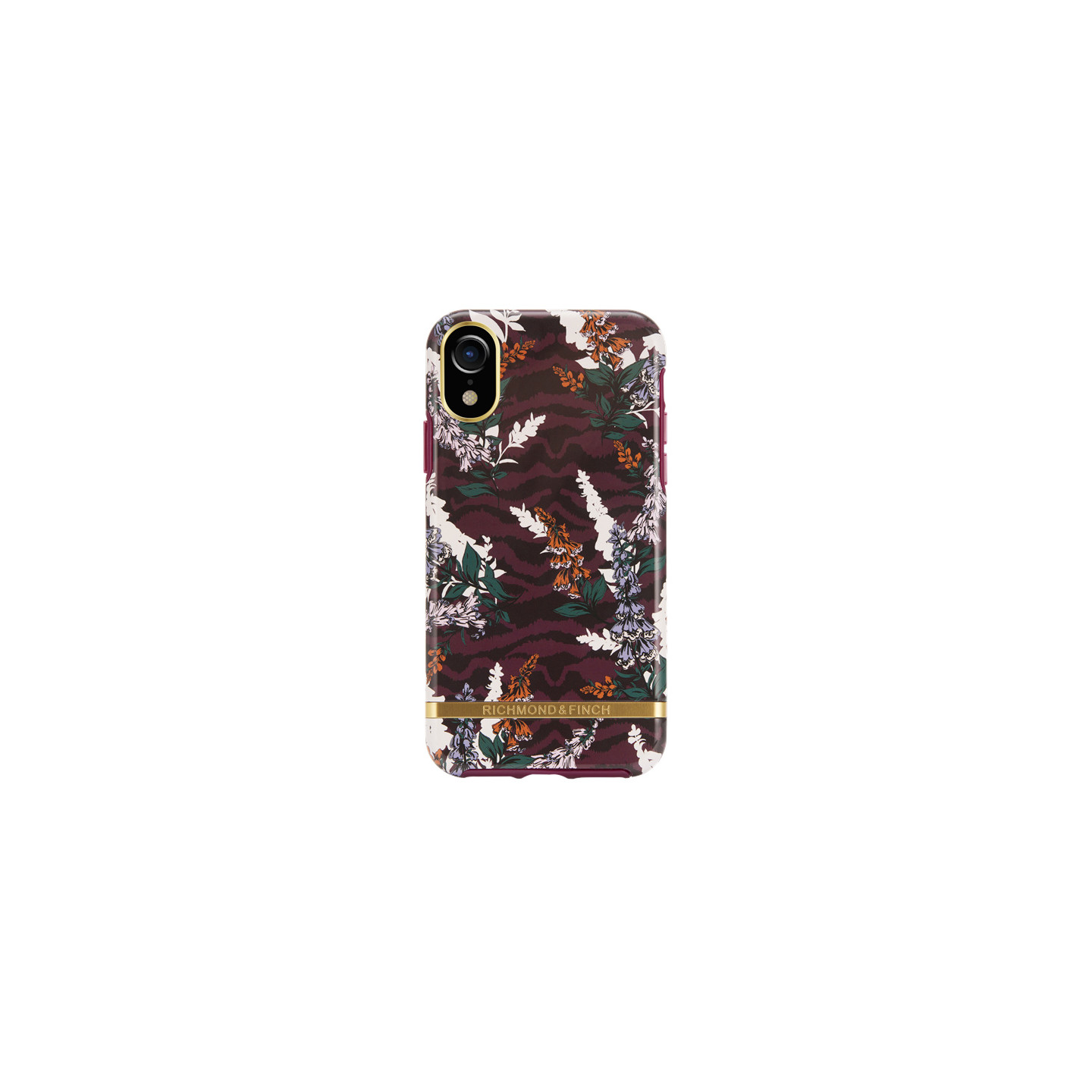 Richmond & Finch suojakuori to IPhone X / XS - Floral Zebra