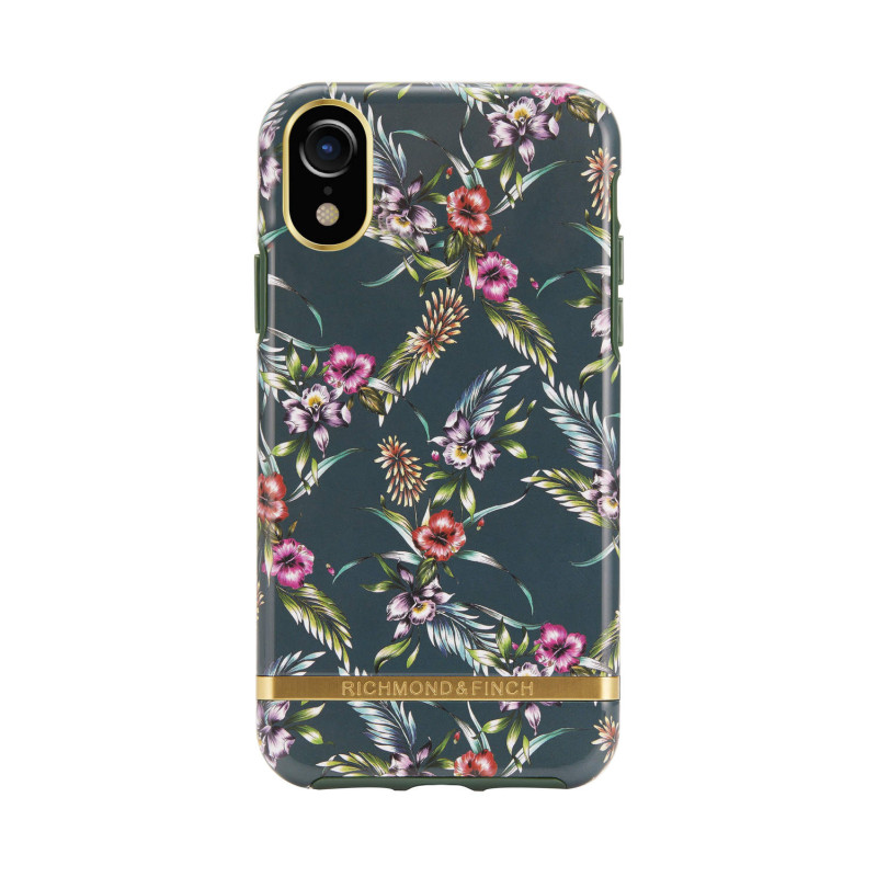 Richmond & Finch deksel til iPhone XR - Emerald Blossom
