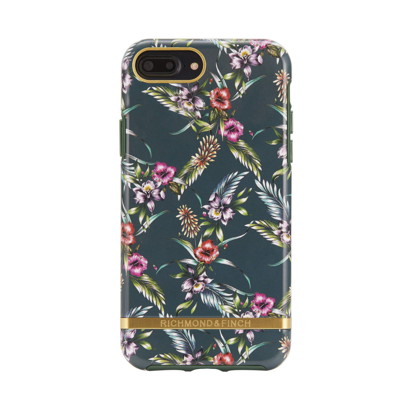 Richmond & Finch Cover til iPhone 6/7/8 Plus - Smaragdblomst