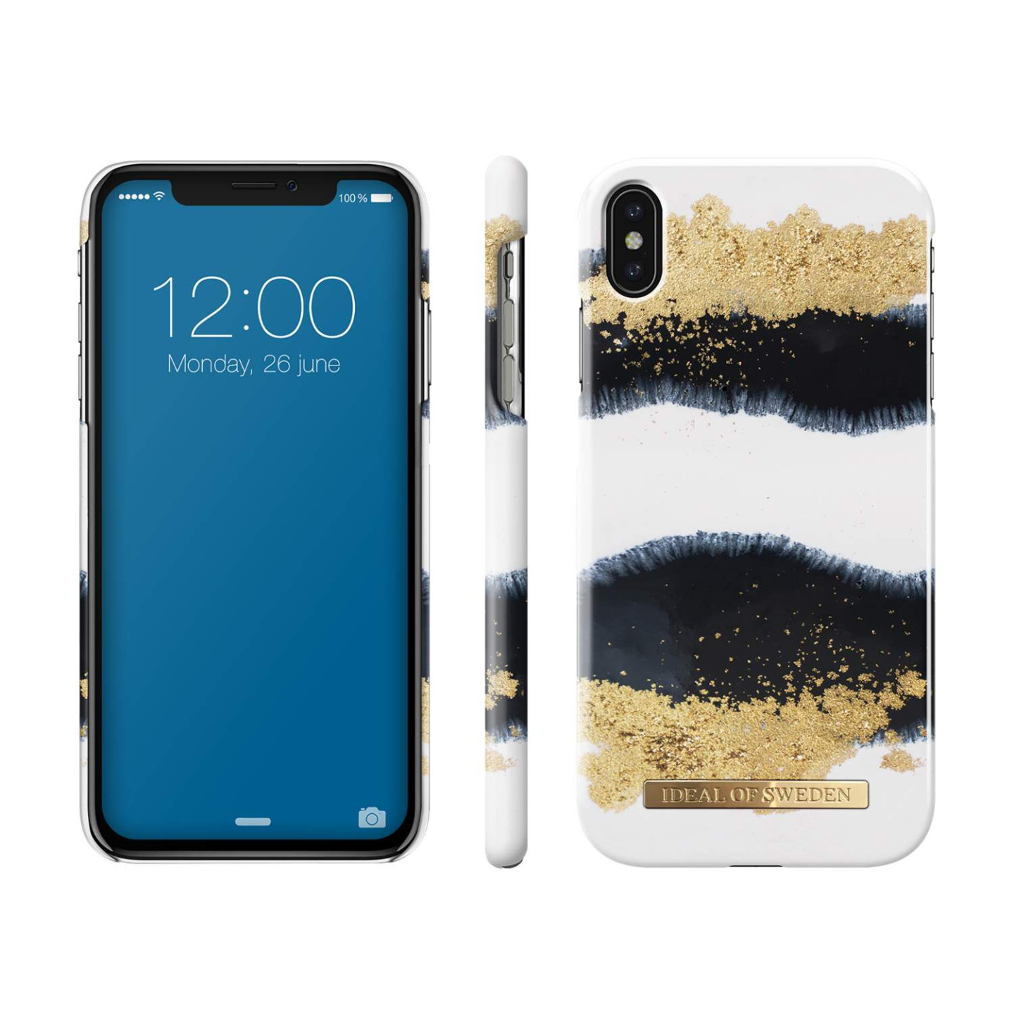 iDeal Of Sweden iPhone XS Max Case - Gleaming Licorice