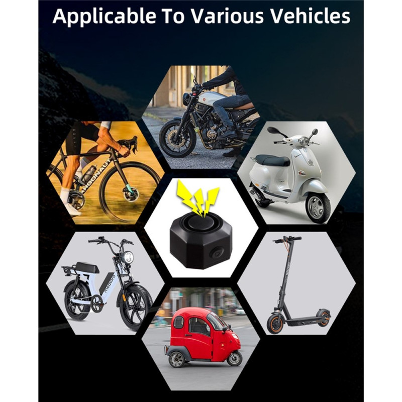 SF32 Trådløst Alarmsystem Motorcykel Knallert osv. Fjernbetjening Vandtæt Tyverisikring