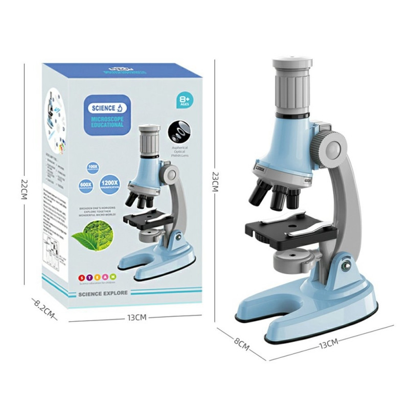 Microscope 100X/600X/1200X Magnification Science Biological Experiment