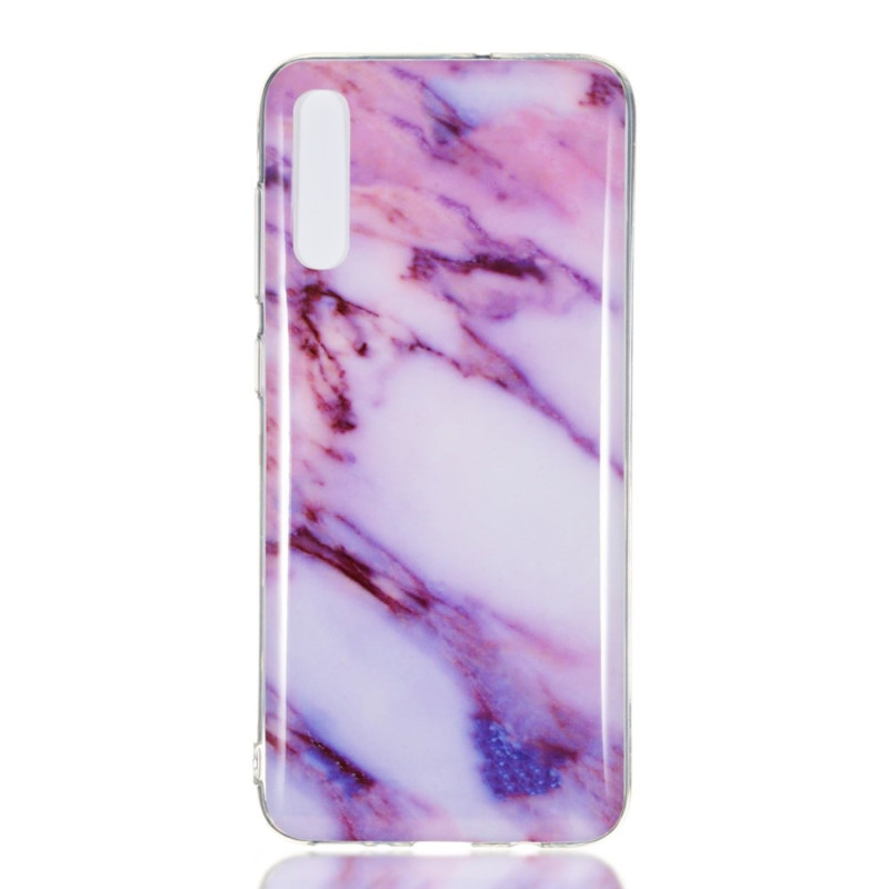 Marble Pattern IMD TPU Soft Back Suojakuori - Samsung Galaxy A70 - Style L