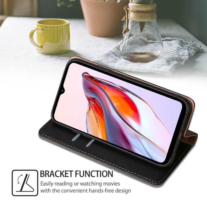 Wallet Stand Phone Case Stand Case for Xiaomi Redmi 12C