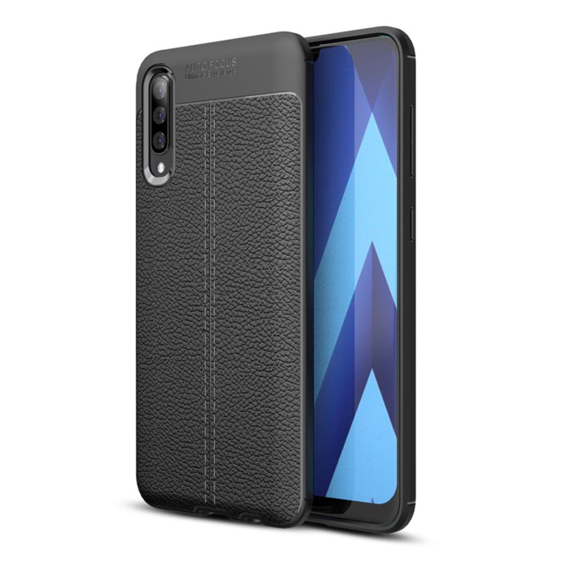 Til Samsung Galaxy A70 TPU - cover Litchi Grain