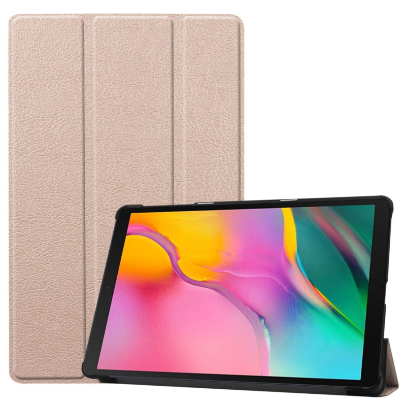 Tri - fold Stand Case for Samsung Galaxy Tab A 10.1 (2019) - Gold