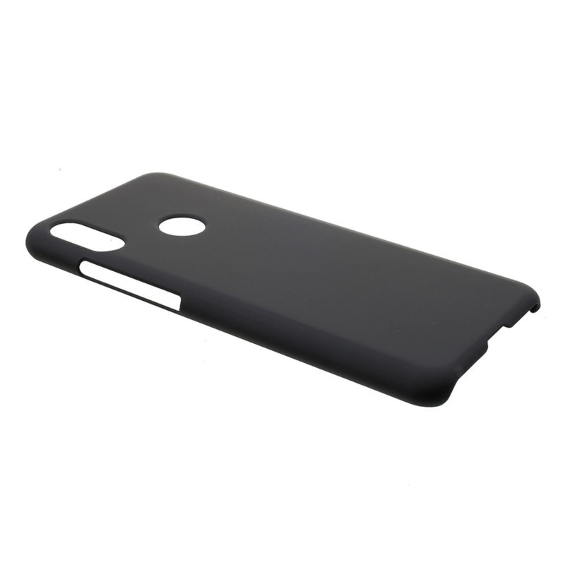 Huawei Y6 (2019) Gummiert Hardplastisk Cover - Sort
