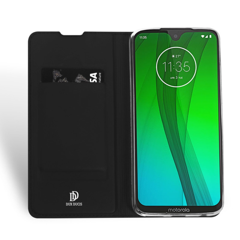 DUX DUCIS Skin Pro Series Stand Flip Case Motorola Moto G7 Plus - Black