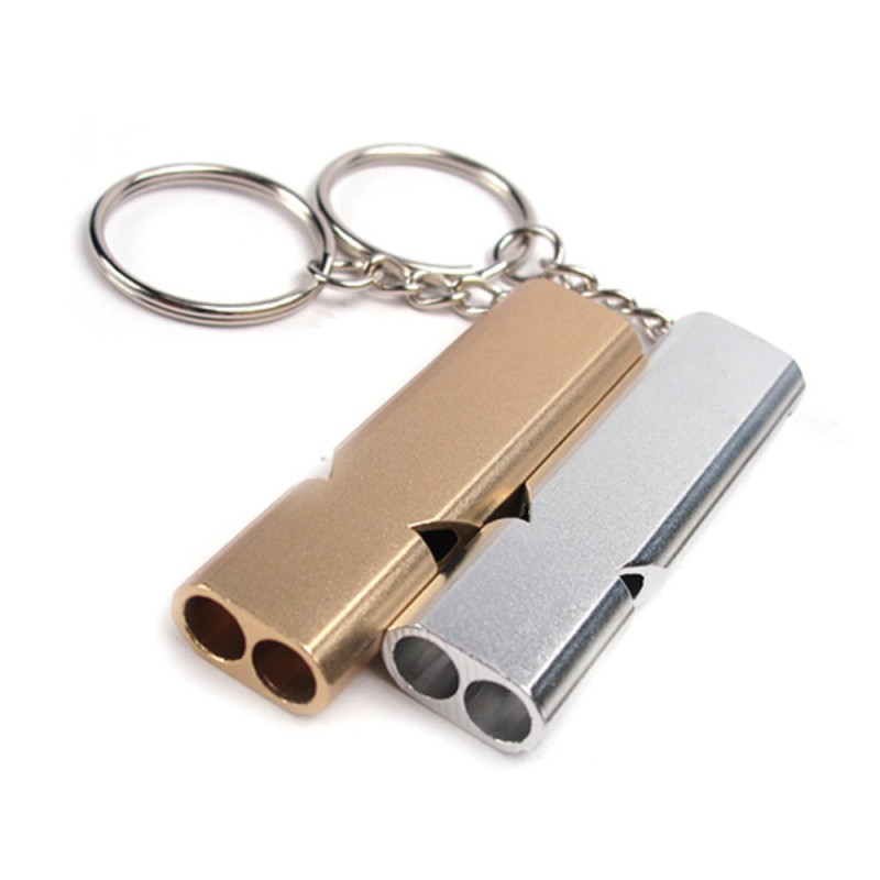 2Pcs/Set AOTU Outdoor Camping Emergency Survival Whistle