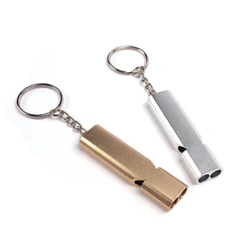 2Pcs/Set AOTU Outdoor Camping Emergency Survival Whistle
